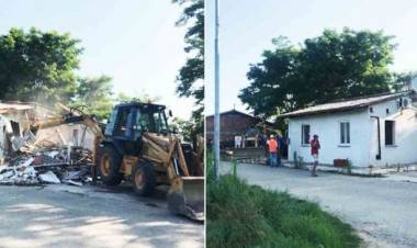 Giù casa abusiva campo Sinti, dalle parole ai fatti