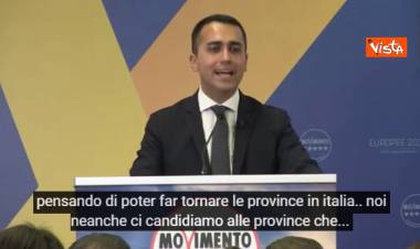 Province, Di Maio: “Sono uno spreco, il M5s non si candida”. E alla Lega: “Se le vuole si cerchi un altro alleato”