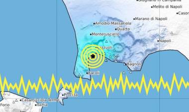 Terremoto ai Campi Flegrei, scossa di magnitudo 3.4 avvertita tra Pozzuoli e Napoli