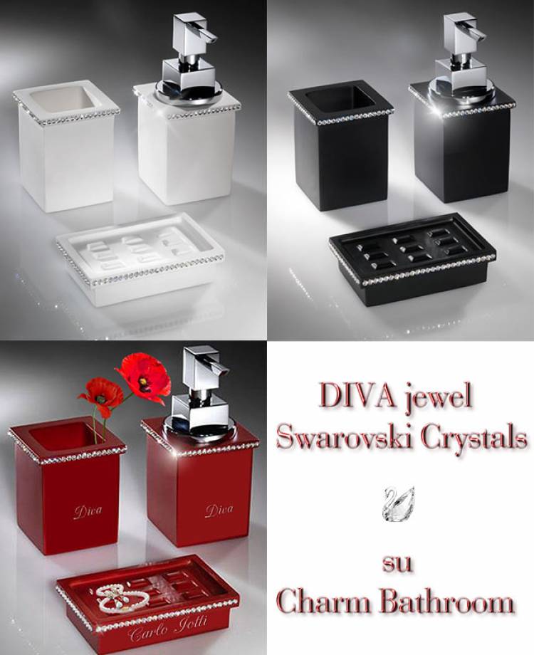 DIVA Jewel, Swarovski crystals